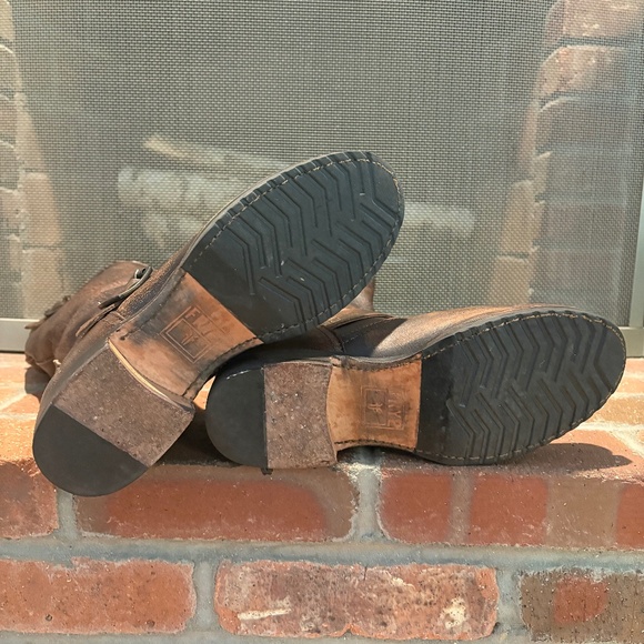 Frye Women's Veronica Slouch Boots Size 9.5 Brown - Picture 6 of 6